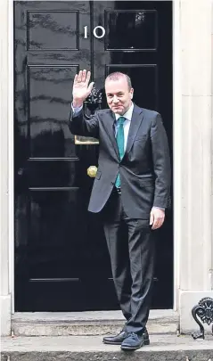  ?? Picture: PA. ?? German MEP Manfred Weber arrives at 10 Downing Street for talks with Prime Minister Theresa May.