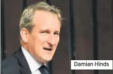  ?? ?? Damian Hinds