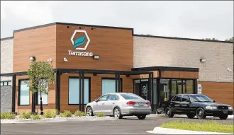  ?? BILL LACKEY / STAFF ?? Terrasana Labs became the first medical marijuana dispensary in Springfiel­d and opened its doors in July of 2019.