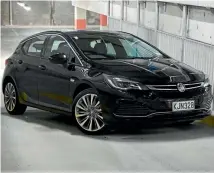  ??  ?? Chrome-wearing RS-V is the flagship of the new Astra range.