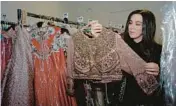  ?? SARA MESSINGER/THE NEW YORK TIMES ?? Lindsey Chakrabort­y founded the South Asian formalwear service Preserve.