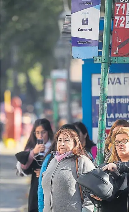  ?? (PEDRO CASTILLO) ?? Espera. Los cordobeses padecieron ayer las asambleas, pero desde esta noche podría ser peor.