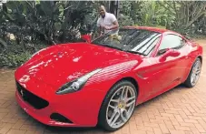  ??  ?? Solomon Izang Ashoms’ post about Pastor Alph Lukau in a Ferrari that an associate claims belongs to a friend