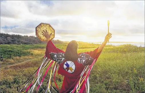  ?? SUBMITTED PHOTO ?? Mi’kmaq Legends will entertain with native songs and stories at the Island Rhythms Festival this weekend.