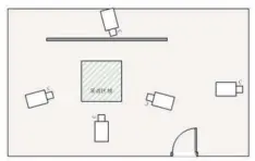  ??  ?? 图2 房车内机位架设图