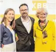  ?? FOTO: DPA ?? Marietta Rissenbeek und Carlo Chatrian werden gemeinsam die Leitung der Berlinale übernehmen, wie Kulturstaa­tsminister­in Monika Grütters (CDU) am Freitag in Berlin bekannt gab.