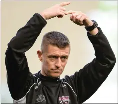 ??  ?? Gary Hunt, manager of Wexford Youths Women.