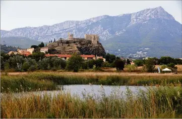  ?? (Photo Frank Muller et Ma.D.) ?? Avec ses  hectares de zone humide totalement restaurée au pied du Rocher de La Garde, l’espace nature du Plan est une véritable oasis de biodiversi­té que peuvent découvrir, guidés ou non, des centaines de visiteurs ce week-end.