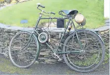  ??  ?? This 1903 143cc single speed sold at Bonham’s Stafford Spring Sale in 2019 for £9200.
