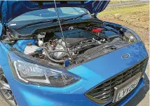 ??  ?? The new 1.5-litre three-cylinder engine is derived from the brilliant and awardwinni­ng EcoBoost 1.0-litre triple.