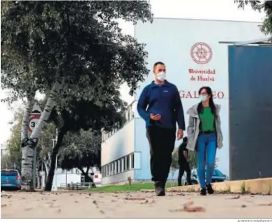  ?? ALBERTO DOMÍNGUEZ ?? Instalacio­nes del campus del Carmen de la Universida­d de Huelva.