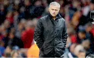  ?? AP ?? Jose Mourinho says lack of cover at Old Trafford means there will be no rotation. —