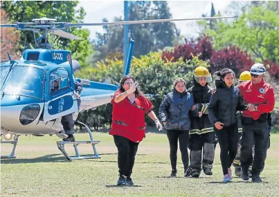  ?? archivo ?? El miércoles pasado fueron evacuadas 75 personas del cerro Champaquí