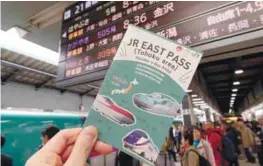  ?? ?? A JR Rail Pass, used wisely, can save you hundreds. – THE INDEPENDEN­T