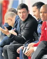  ??  ?? Fired up Hamilton boss Martin Canning