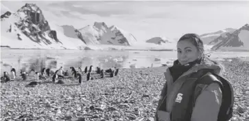  ?? ?? Jodi Sta. Maria shares how humbling it was to be able to visit Antarctica.