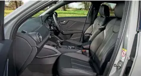  ??  ?? Cabin is tighter than in some crossover hatchbacks but still affords good space for heads and legs. Driving position is perched, steering column adjusts fairly widely.