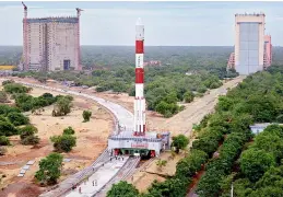  ?? —PTI ?? The 29-hour countdown for the launch of India’s eighth navigation satellite IRNSS-1H began at 2 pm on Wednesday at the Sriharikot­a rocket port.