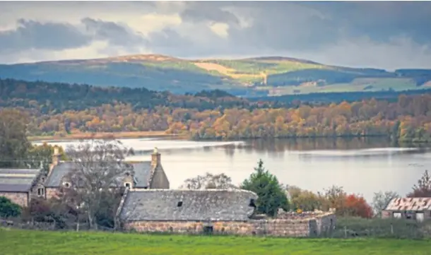  ??  ?? UP FOR GRABS: Huge areas of the Cairngorms are being targeted by big business investors for carbon offsetting projects funded by public grants.