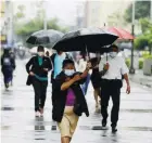  ?? Efe ?? La alerta roja se debe a que las lluvias continuará­n por otros cinco días.