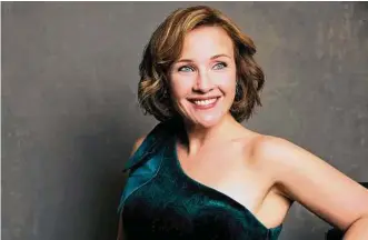  ?? Courtesy Houston Symphony ?? Mezzo-soprano Sasha Cooke will be featured in “Das Lied von der Erde.”