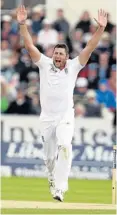  ?? REUTERS ?? England’s Tim Bresnan.