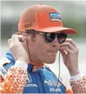  ?? MATT SLOCUM/AP ?? Scott Dixon prepares to qualify Saturday for the IndyCar race in Long Pond, Pa.