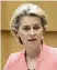  ??  ?? Presidente Ursula von der Leyen, 61 anni, guida la Commission­e dal 2019