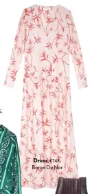  ??  ?? Dress, £745, Borgo De Nor