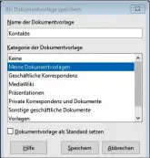  ??  ?? Mit einer Vorlage lassen sich viele neue Textdokume­nte erstellen. Das Original bleibt erhalten.