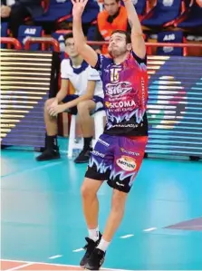  ?? CEV ?? Luciano De Cecco, 32 anni, alzatore passato da Perugia a Civitanova