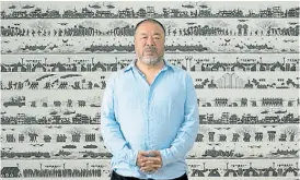  ?? AP ?? Una mirada crítica. Ai Weiwei en Jerusalén en 2007.