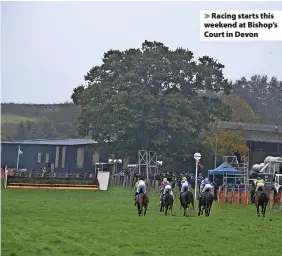  ?? Athwenna Irons ?? Racing starts this weekend at Bishop’s Court in Devon