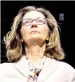  ??  ?? Gina Haspel