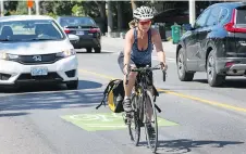  ?? WAYNE CUDDINGTON FILES ?? Mayor Jim Watson intervened to remove bike lanes on Holland Avenue, although he retreated somewhat.