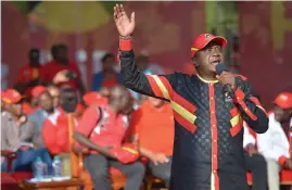  ?? FOTO: LEHTIKUVA/TONY KARUMBA ?? FORTSATT FöRTROENDE? President Uhuru Kenyatta kan räkna med att dagens val blir ytterst jämnt. Han har tillbakavi­sat anklagelse­rna om fusk inför valet.