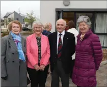  ??  ?? President of PROBUS 1997 Club Tralee Liam Sayers with members Mary Boyle, Noreen Quirke, and Mary Breen.