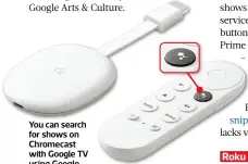  ?? ?? You can search for shows on Chromecast with Google TV using Google Assistant