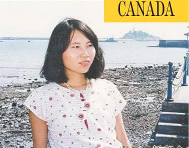  ??  ?? Sun Qian, a Canadian citizen, was arrested in Beijing in 2017 for belonging to Falun Gong.