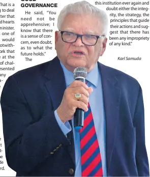  ??  ?? Karl Samuda