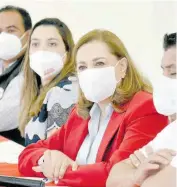  ?? / ORACIO CHÁVEZ ?? Graciela Ortiz, candidata a la gubernatur­a por el PRI.