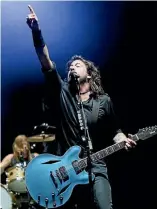  ?? WATSON BEN ?? Dave Grohl and the Foo Fighters caused a ‘volcanic tremor’ when they performed at Auckland’s Western Springs in 2011.