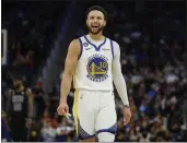  ?? NHAT V. MEYER — BAY AREA NEWS GROUP ?? Warriors guard Stephen Curry is averaging 29.3points per game in another All-Star season.