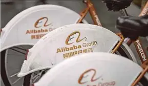  ?? BLOOMBERG PIC ?? For the September quarter, Alibaba Group reported 61 per cent revenue growth, its fastest as a public company.