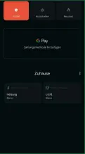  ??  ?? Der Ausschaltb­ildschirm steuert in Android 11 auch Smart-Home-Geräte mit einem Fingertipp.