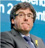  ?? AP ?? Carles Puigdemont fue arrestado en Alemania.