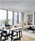  ??  ?? Studios in Vertus’s 10 George Street developmen­t in Canary Wharf start from £2,002 per month