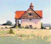  ?? [IMAGE PROVIDED] ?? “Cimarron Carriage House” by Rick McClure.