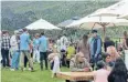  ?? ?? PARTY TIME: Plettenber­g Bay is set to come alive this Easter weekend with a host of events planned. Pictured here are some revellers at a previous picnic hosted by Kay & Monty Vineyards