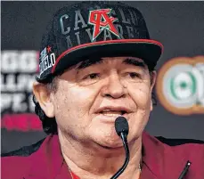  ?? GETTY IMAGES ?? ‘Chepo’ Reynoso es el jefe del campamento de Canelo Álvarez y padre de su entrenador Eddy Reynoso.